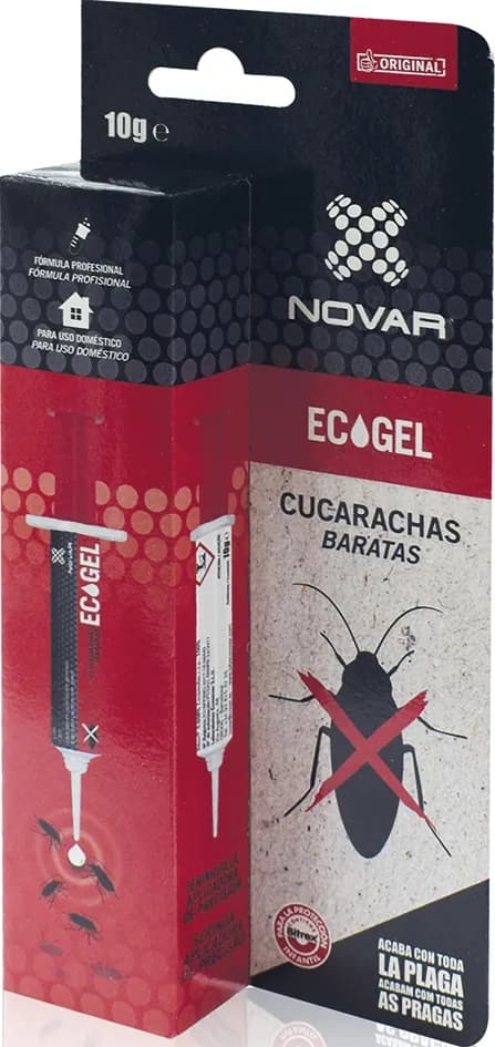 Gel jeringa anticucarachas ecogel