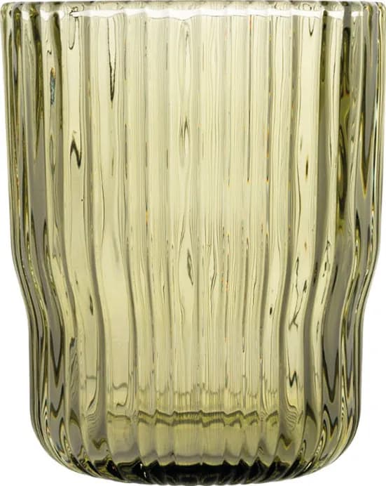 Vaso vidrio grabado