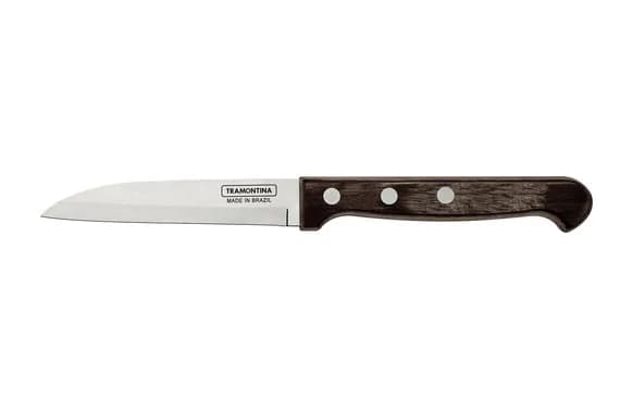 Cuchillo verduras polywood castaño