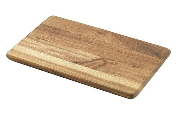 Tabla cortar madera acacia conica