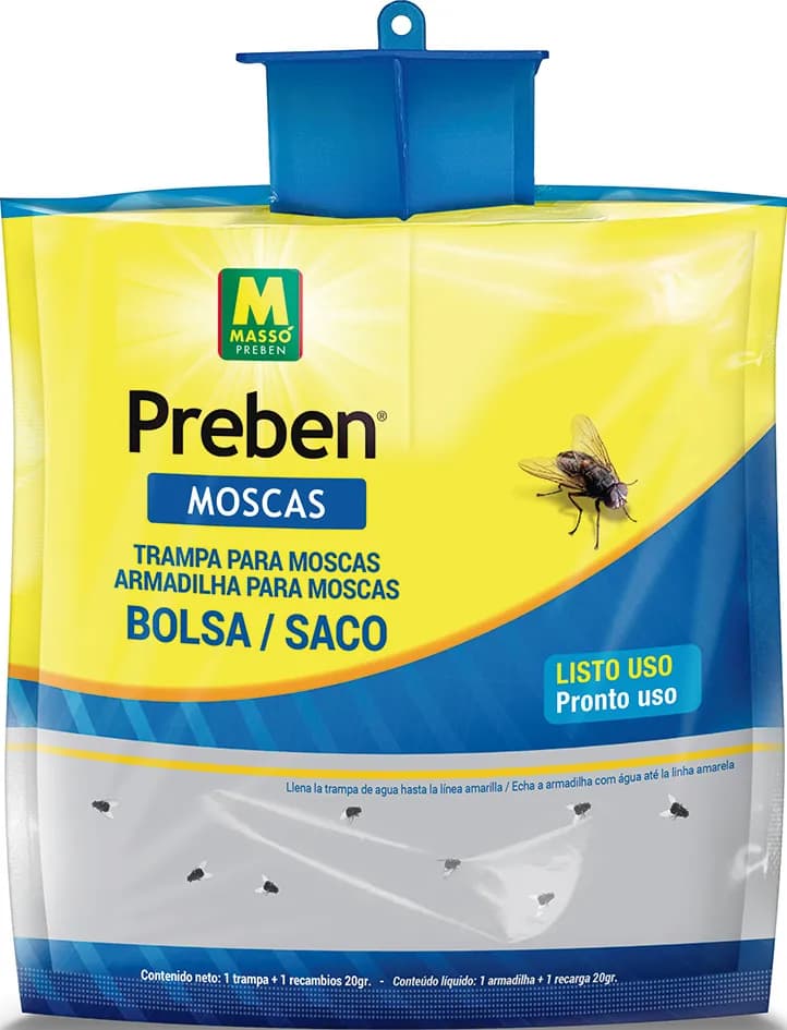 Trampa moscas bolsa