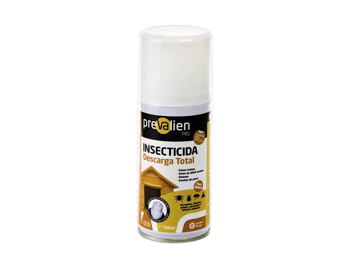 Prevalien pro aerosol descarga total