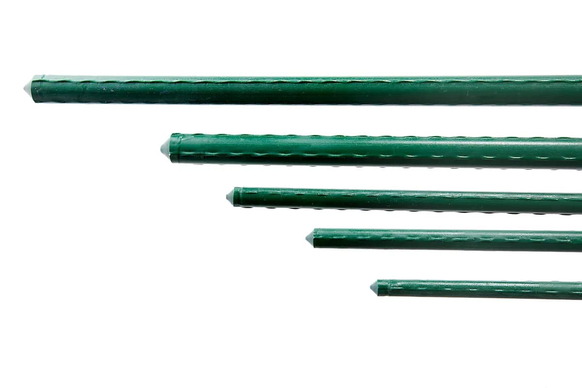 Tutor acero plastificado verde 11mm 1.5m