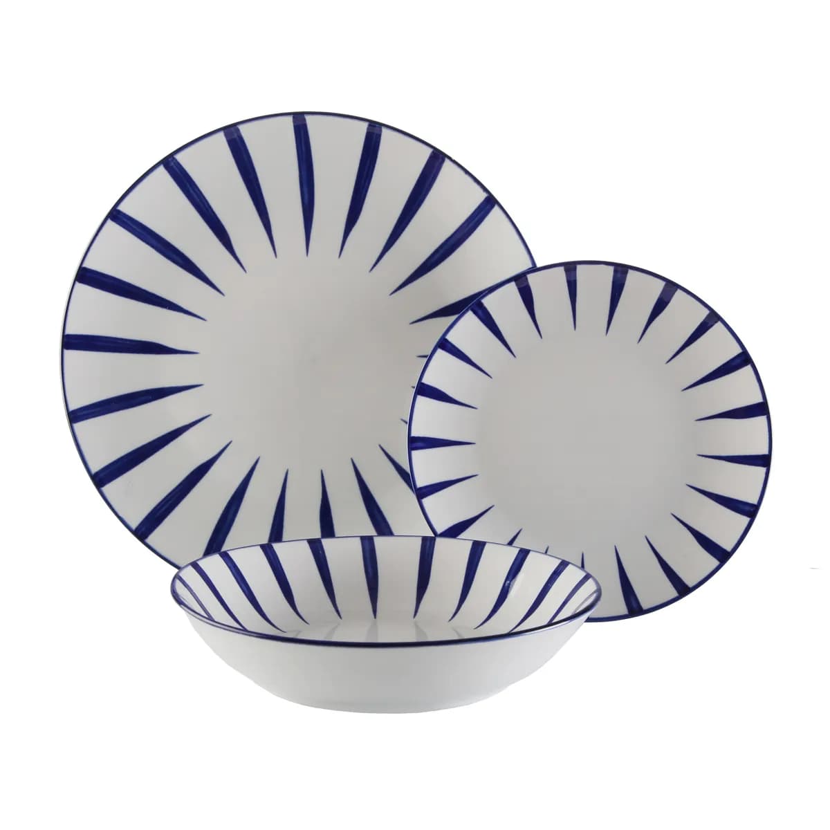 Vajilla porcelana 18 piezas