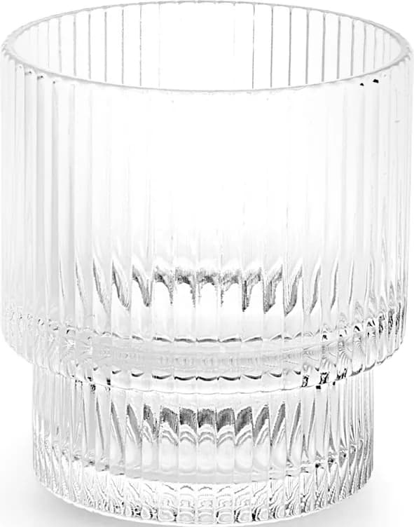 Vaso vidrio transparente epoque