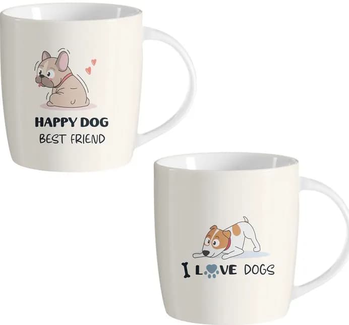 Mug perro caja regalo