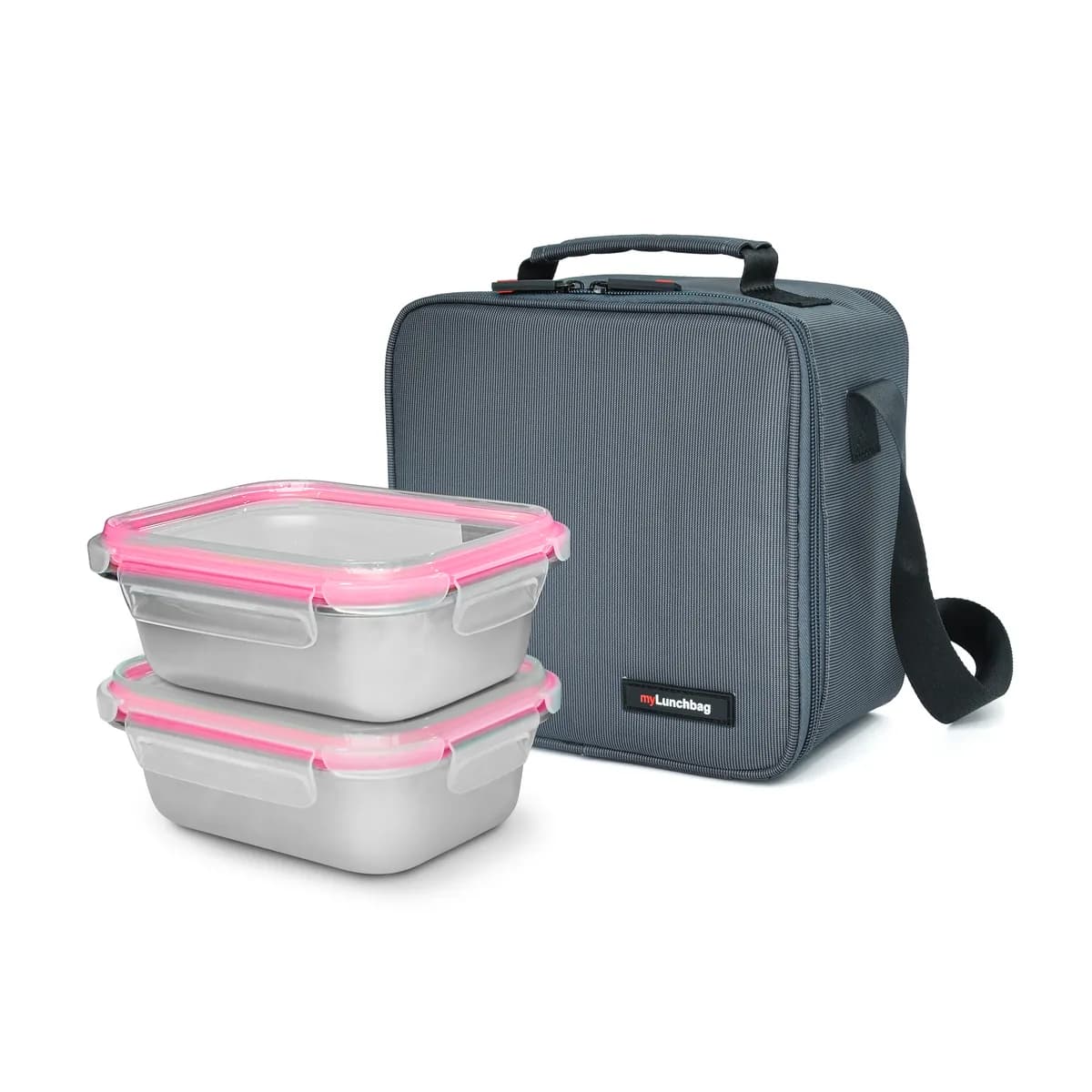 Bolsa porta alimentos gris 4,2l