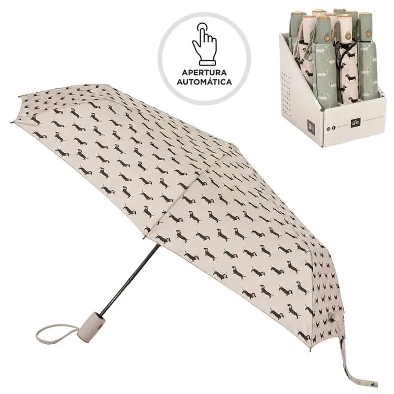 Paraguas plegable automatico