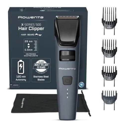 Cortapelos recargable negro