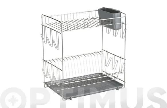 Escurreplatos inox 18/8