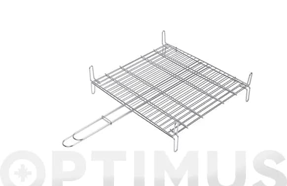 Parrilla doble inox 18/8