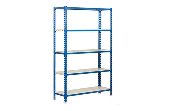 Estanteria metal galvanizado 5 estantes metal sin tornillos