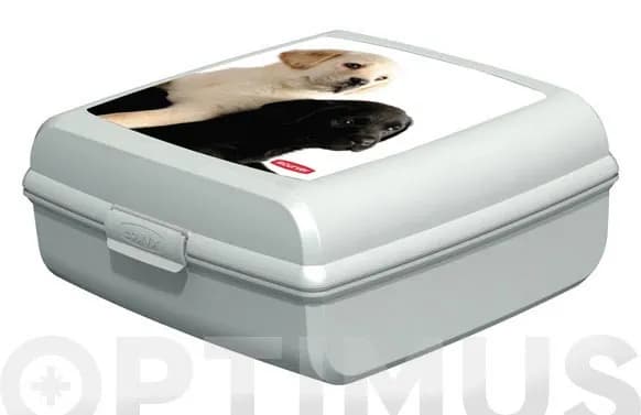 Contenedor snap box "l" perros