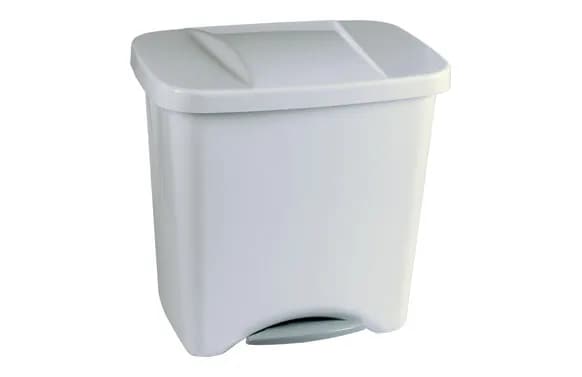 Cubo con pedal ecologico con divisiones