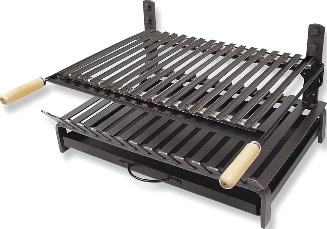 Cajon barbacoa con parrilla hierro