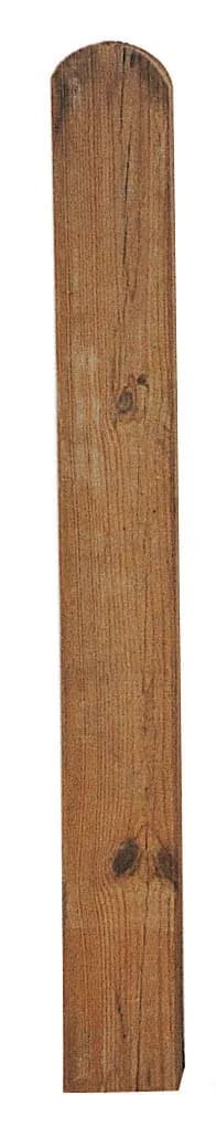 Poste valla clasica madera