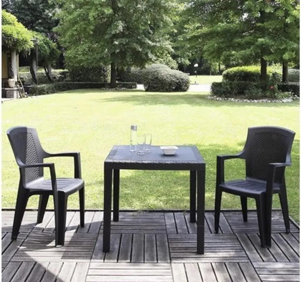 Sillon resina ratan eden