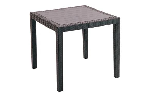 Mesa resina ratan antracita king
