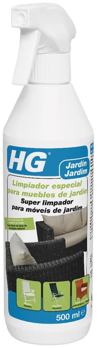 Limpiador muebles jardín