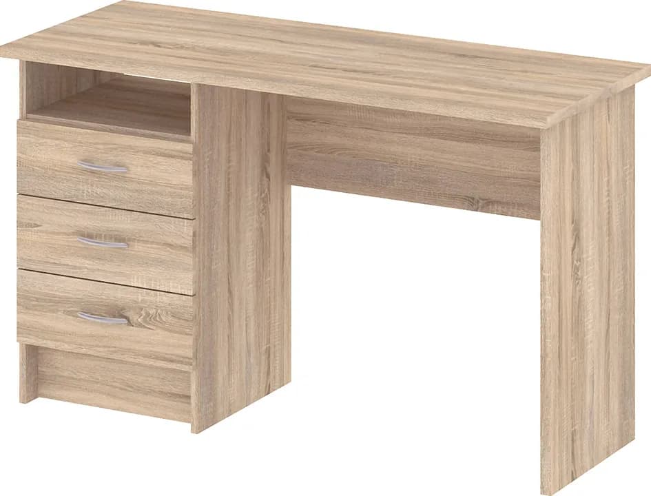 Mesa estudio con cajones 120x48x72,6 cm