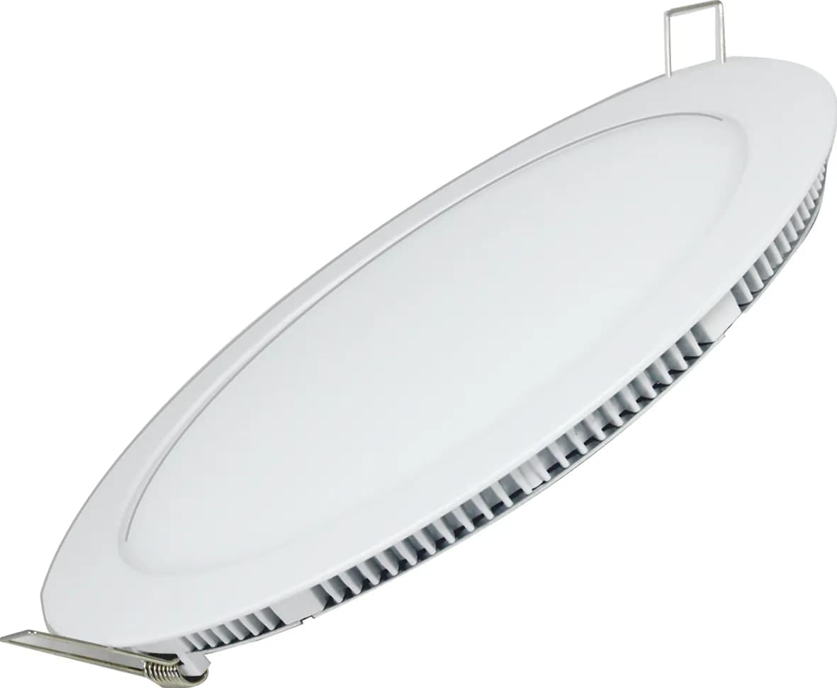 Downlight led empotrar redondo plano blanco