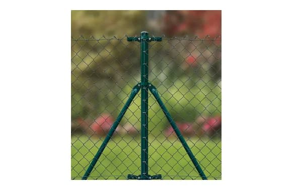 Poste refuerzo plastificado verde kit