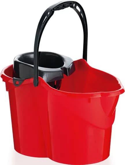 Cubo con escurridor 15 L