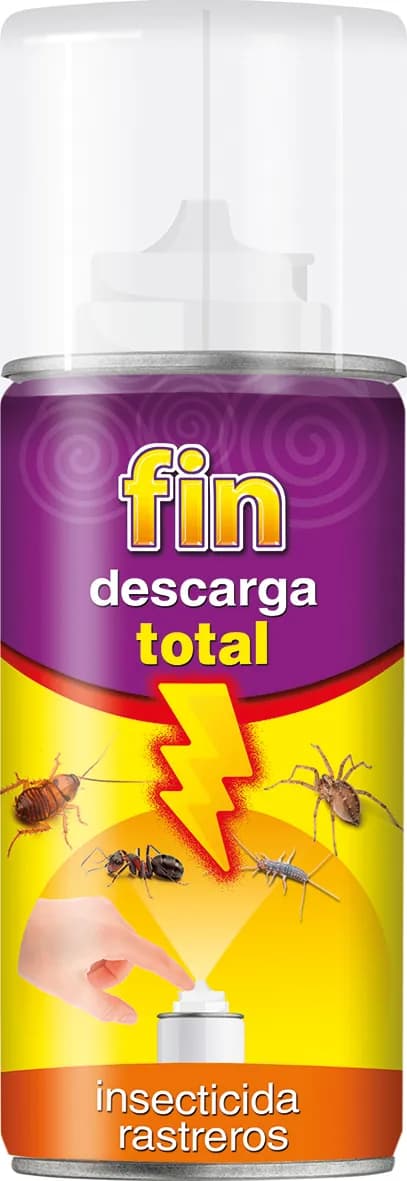 Insecticida descarga total fin insectos