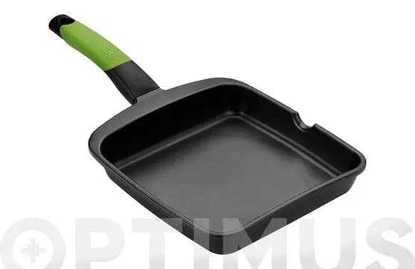 Grill liso aluminio fundido prior