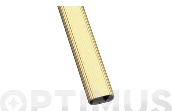 Tubo armario ovalado aluminio modelo 1