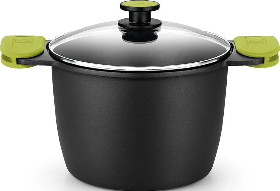 Cazuela alta aluminio fundido foodie inducción