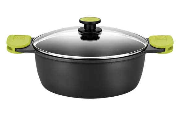Cazuela alta aluminio fundido foodie