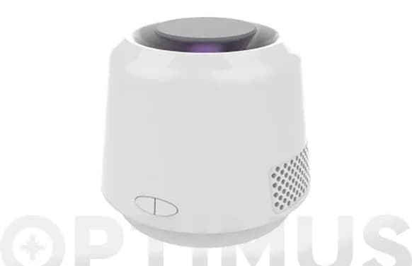 Atrapa mosquitos led blanco portatil