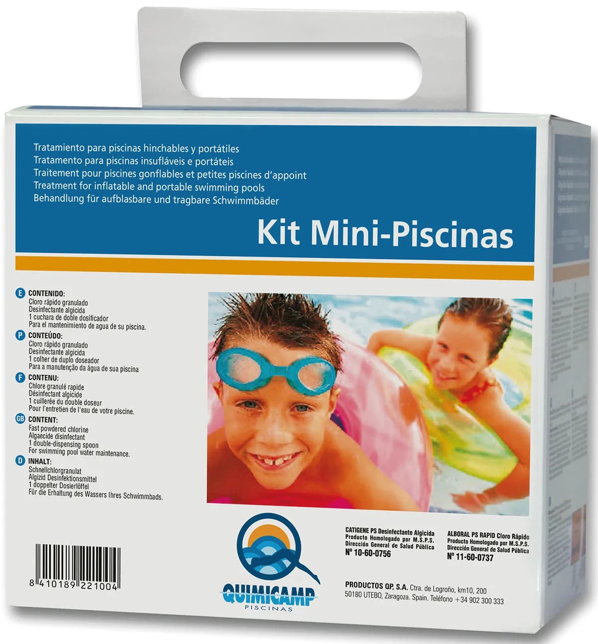 Tratamiento piscinas sin filtración quimicamp