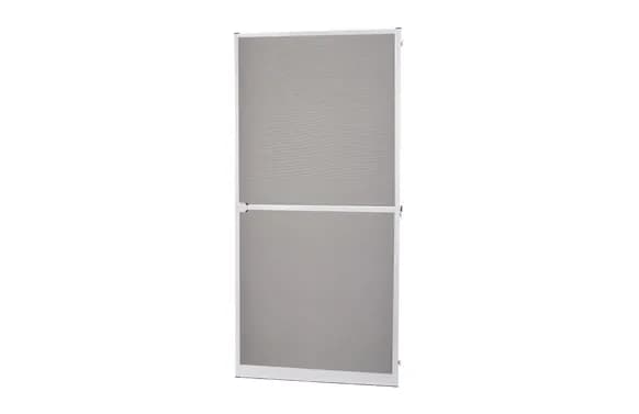 Mosquitera abatible para puerta blanca
