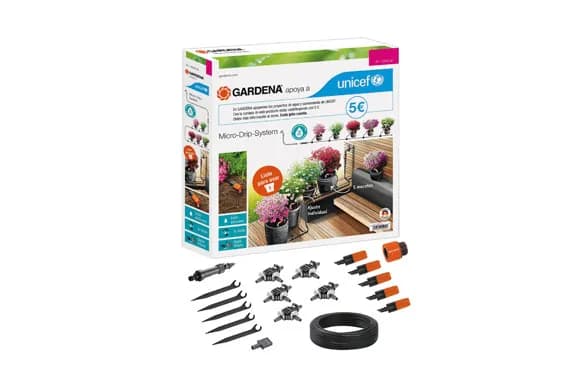 Set de riego inicial gardena macetas