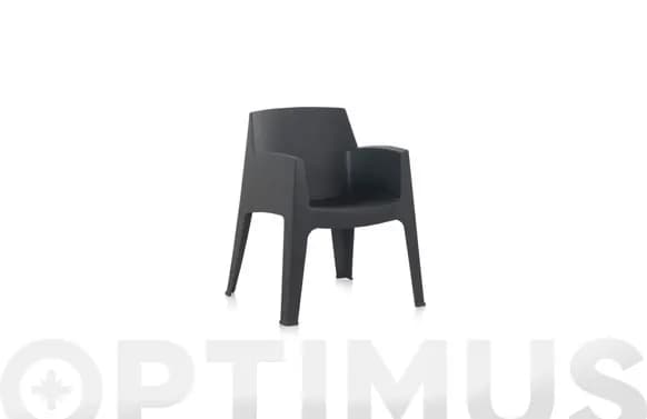 Sillon resina master antracita
