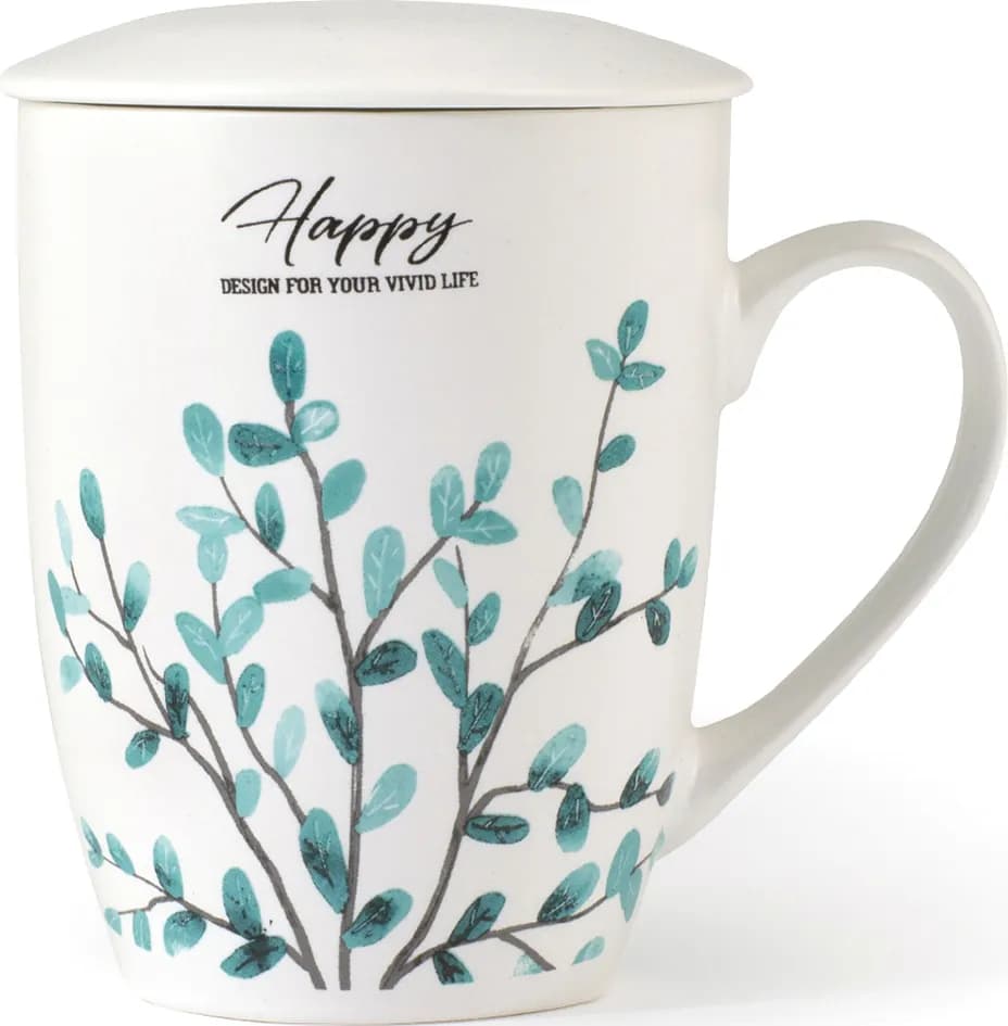 Taza infusionera bonechina filtro inox