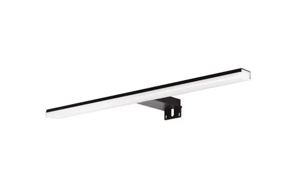 Aplique led baño acabado negro 30.8cm