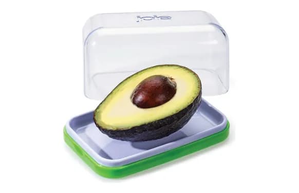 Contenedor guarda alimentos reversible apilable