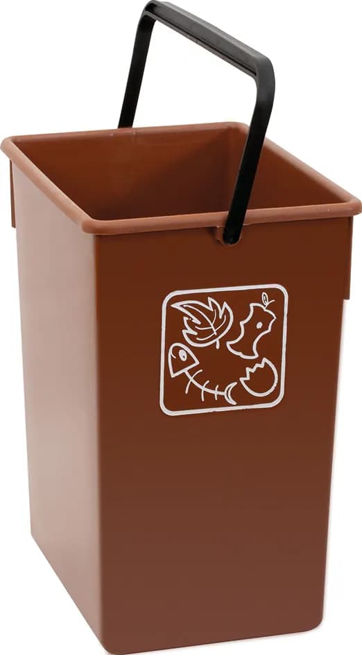 Cubeta reciclar 20 x 28 x 34 cm con asa