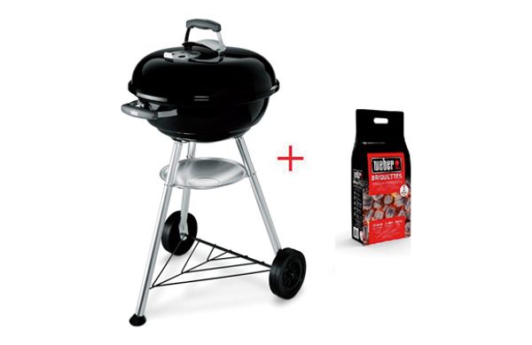 BARBACOA CARBON COMPACT KETTEL 47 REGALO 3 KG BRIQUETAS