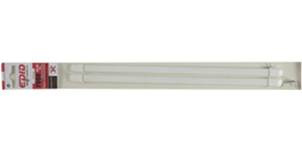 PORTAVISILLO EXTENSIBLE OVAL METAL BLANCO 2 UDS 80/135 CM