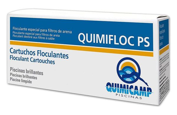 FLOCULANTE SAQUITOS QUIMIFLOC 4 X 120 GR