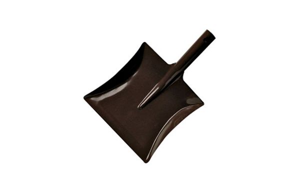 PALA DE MANO COGEDOR ACERO Nº4 200 X 215 MM MARRON