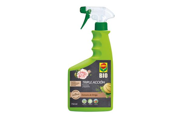 TRIPLE ACCION INSECTICIDA + FUNGICIDA + ACARICIDA 750 ML