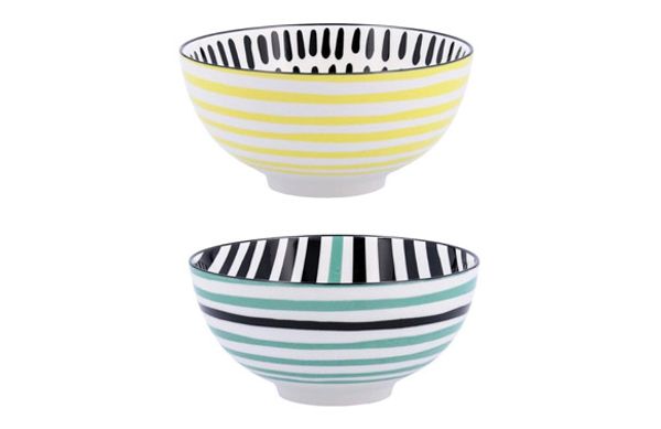 BOL PORCELANA  ZIGZAG BID SURTIDO Ø 15 CM CEREALES