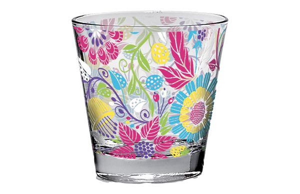 VASO AGUA DECORADO PACK 3 UDS 25 CL PARAISO