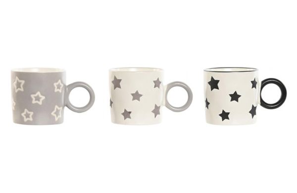 MUG PORCELANA NEW BONE SURTIDO 34 CL ESTRELLAS