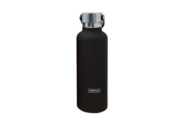 BOTELLA INOX TERMO SPORT 750 ML NEGRA